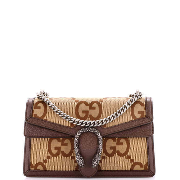 Gucci Handbags - Gucci Small Dionysus Bag Jumbo GG Canvas